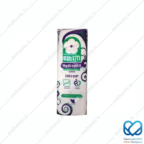 پنبه هیدروفیل تی تیم 100 گرمی