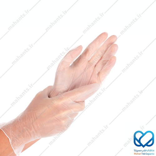 دستکش معاینه وینیل گاماتکس مدیوم